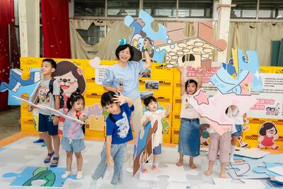 蘇巧慧淡水辦「水獺媽媽樂園」　千組親子粉絲熱情參與