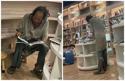 街友進館看書遭投訴!杭圖霸氣回應:我無法拒絕他們但您有權利離開