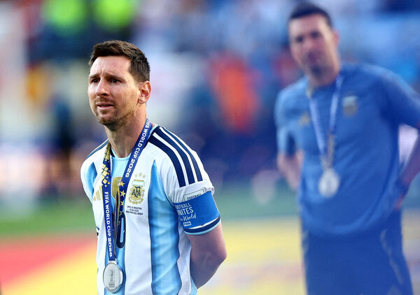 ▲阿根廷球王梅西（Lionel Messi）。（圖／達志影像／美聯社）