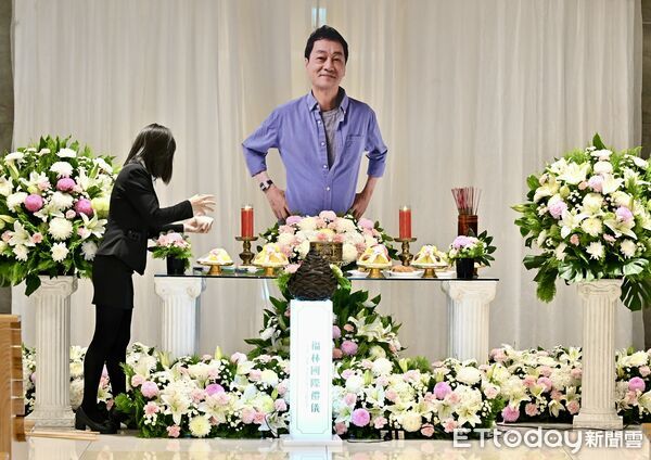 ▲▼ 藝人周麟告別式  。（圖／記者李毓康攝）