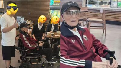 謝賢逝世「4月坐輪椅喝咖啡」最後身影曝 親民合照粉絲全被拍
