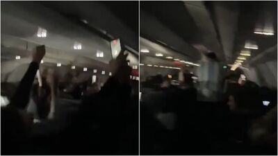 天堂掉地獄！機長廣播「恭喜阿根廷」　球迷嗨翻下秒才知：被耍了