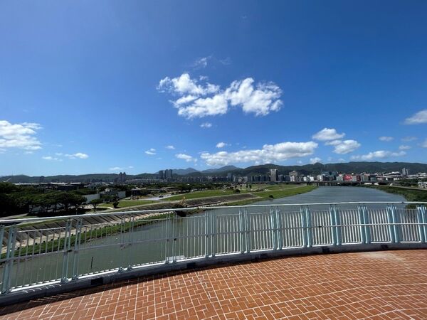 ▲▼「民權大橋景觀橋」今（20日）啟用。（圖／北市新工處提供）