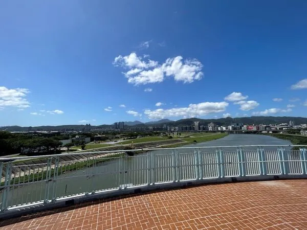 ▲▼「民權大橋景觀橋」今（20日）啟用。（圖／北市新工處提供）