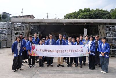 借鏡日本職人精神 竹市赴日考察社寺修復技術