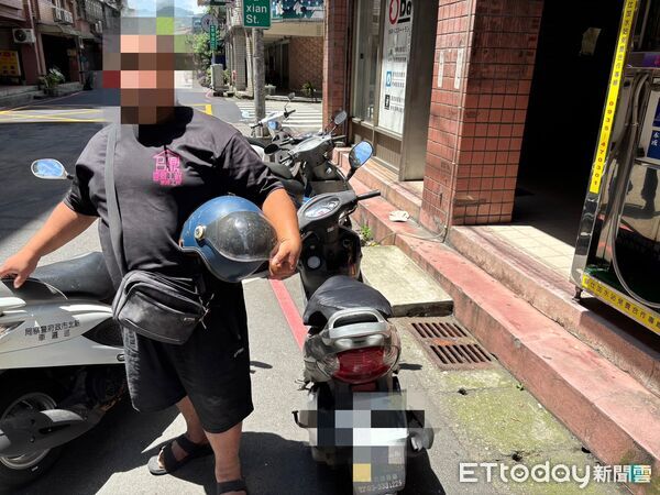 ▲▼李男3日無照出車禍躺地遭扣車，李男17日偷車被警攔截逮捕，李男18日再偷車被警攔截逮捕             。（圖／記者陳以昇翻攝）