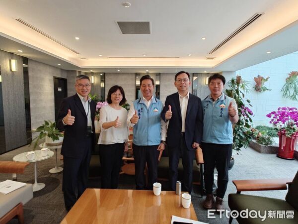 ▲▼金門縣長陳福海拜會交通部民航局。（圖／金門縣政府提供）