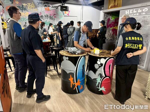 ▲台東少年隊啟動青春專案聯合查察。（圖／記者楊晨東翻攝）