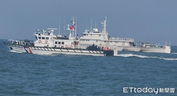 ▲▼ 中國海警船再度侵擾金門限制水域遭海巡強勢驅離。（圖／海巡署金馬澎分署提供）