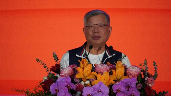 ▲中華奧會主席蔡家福。（圖／記者呂佳賢攝）