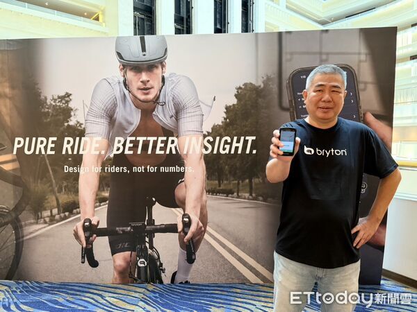 ▲Bryton執行長王聖慜。（圖／Bryton提供）。（圖／記者蔡厚瑄攝）