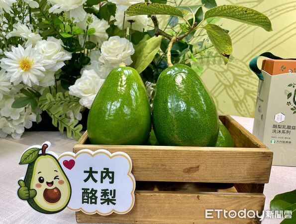 ▲台南市政府協助大內區農會推出全新「酪梨乳酸益生菌洗沐系列」禮盒，拓展酪梨多元應用。（記者林東良翻攝，下同）