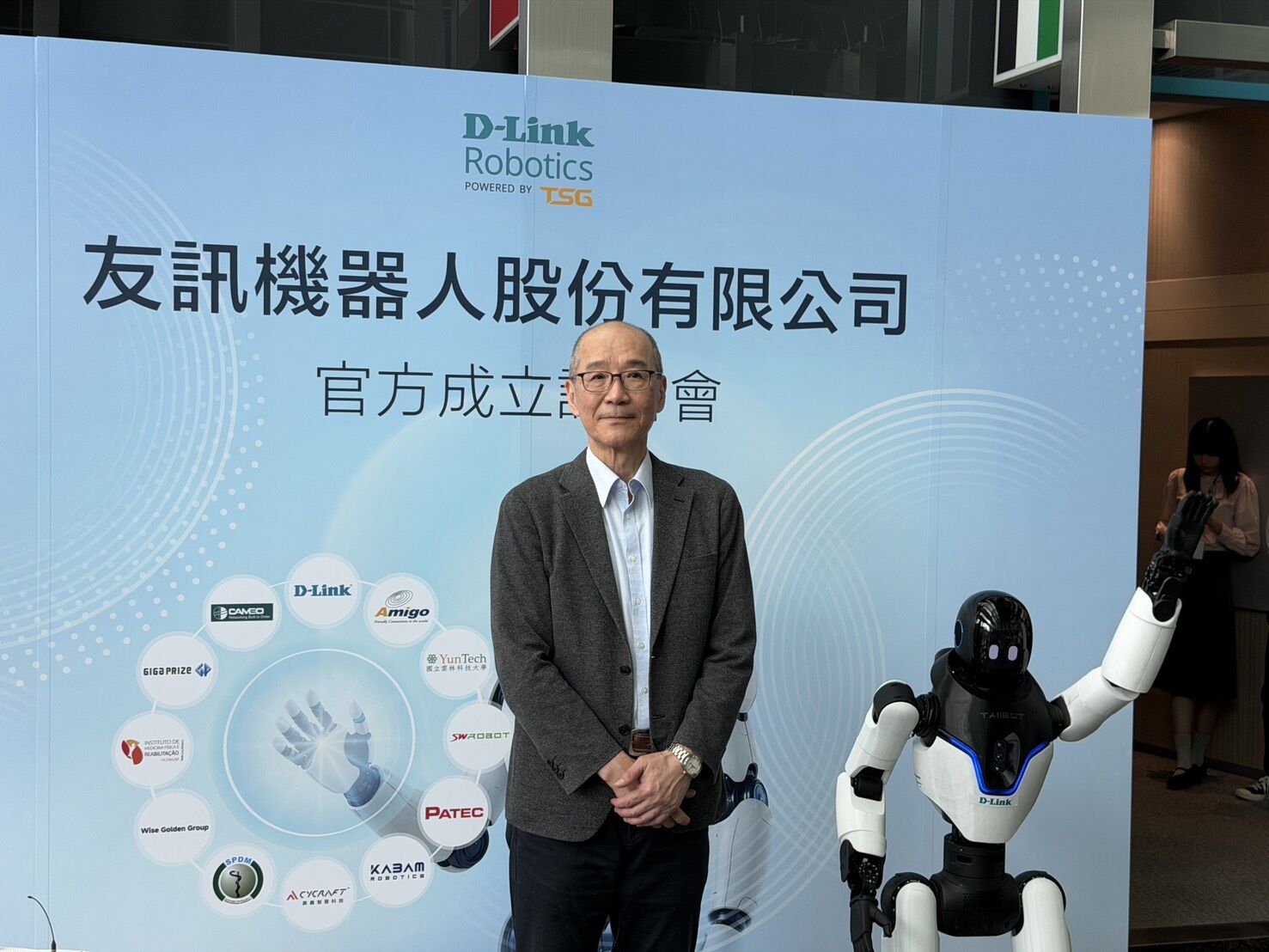 ▲▼友訊機器人公司董事長張家瑞。（圖／記者高兆麟攝）