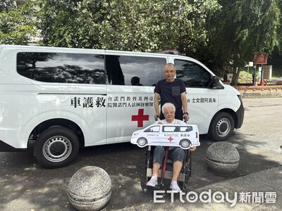 感謝母恩!94歲大壽贈門諾救護車 「朱高阿甜」號奔馳花東救人