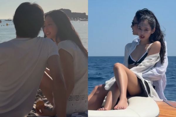 太閃！Jennie依偎台灣男模Kai懷裡 背後環抱⋯網讚：超登對