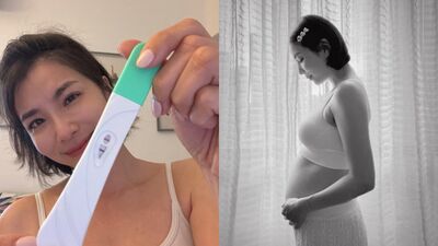 湘瑩「懷雙胞胎5個月」孕肚曝光　感受胎動嗨喊：又多件期待的事