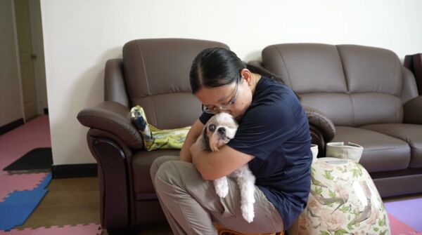 ▲▼獨眼小西施「阿飆」走完十年旅程，台灣動物緊急救援小組守護到最後一刻。（圖／台灣動物緊急救援小組提供）