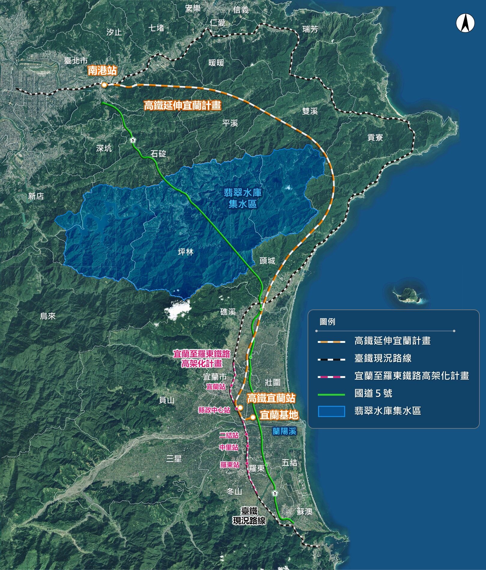 ▲▼高鐵延伸宜蘭計畫資訊專區。(圖/交通部鐵道局)