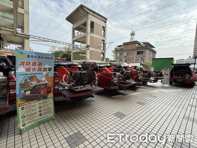 台南消防車疑煞車失靈墜山溝 47輛同型幫浦車全面停用送檢