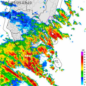 快訊/3縣市豪雨特報 紅霞颱風炸大雷雨