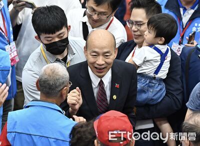 韓國瑜赴藍全代會秀成績單 喊積極推動賴清德赴立院國情報告