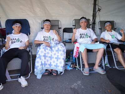 情何以堪?藍青年絕食中 藍議員下午5時赴凱道發雞排
