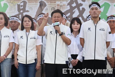 不喊加油!藍上凱道怒吼「加水」 傅崐萁突稱「現場超過100萬人」