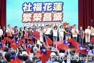藍營造勢挺游淑貞!3千支持者擠爆現場 鄭麗文喊:五合一全壘打