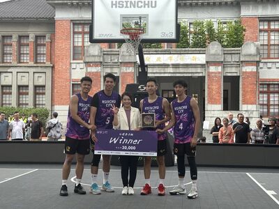 新竹城市盃3對3封路熱血落幕!牧德科技壓哨驚險封王