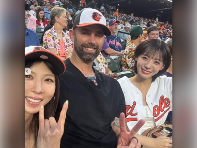 河智苑遇上河智媛！「雙女神」美國球場驚喜合體　粉絲全嗨了