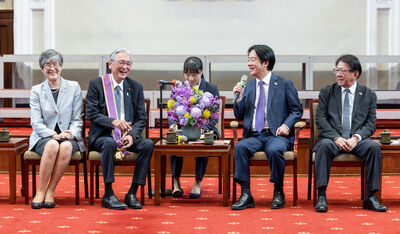 賴清德:羅馬不是一天造成!台日關係也是 古屋圭司就是重要推手