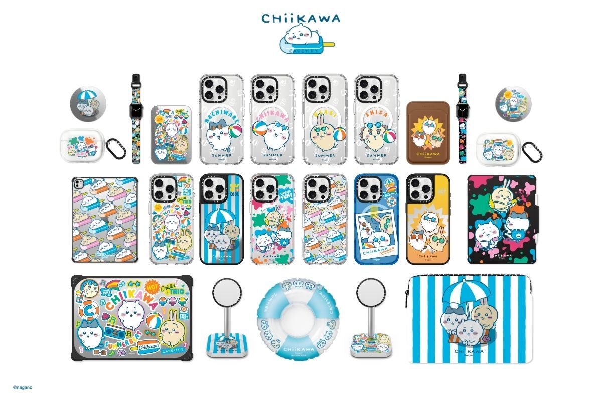 ▲吉伊卡哇 x CASETiFY 聯名系列。（圖／品牌提供）