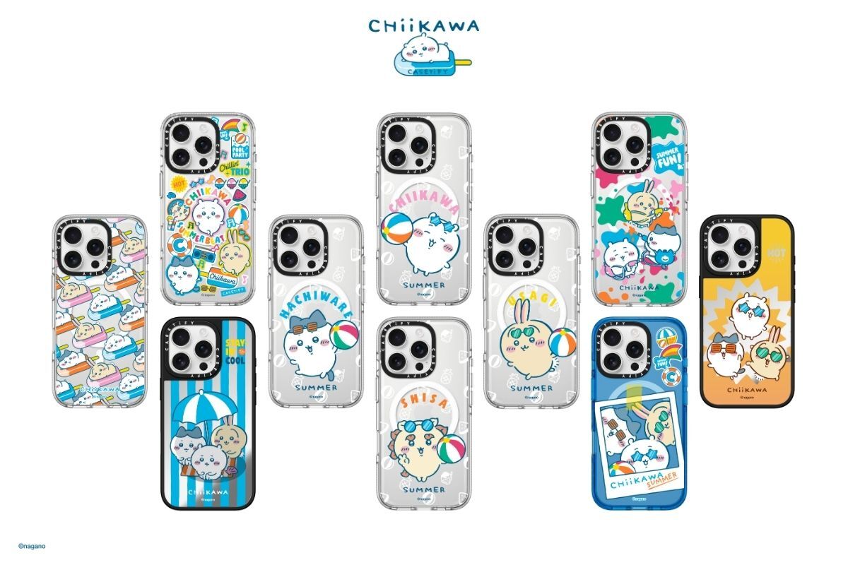 ▲吉伊卡哇 x CASETiFY 聯名系列。（圖／品牌提供）