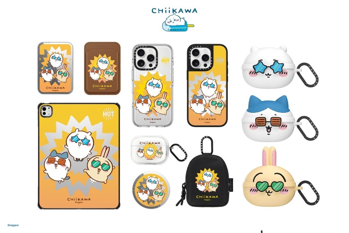 ▲吉伊卡哇 x CASETiFY 聯名系列。（圖／品牌提供）