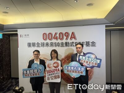 復華全球未來50 ETF於8／12開募　挖掘AI產業50強