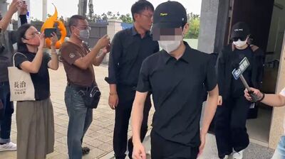 鎢業董座遭綑綁殺害今解剖追死因 兒女神情凝重現身