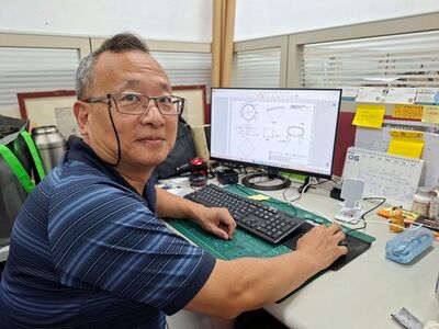 56歲退伍軍官進修補足工程設計力 助攻第二春職涯