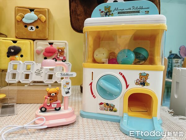 ▲▼7-ELEVEN 再度攜手日本人氣IP《Rilakkuma 拉拉熊》推出療癒周邊。（圖／記者林育綾攝）
