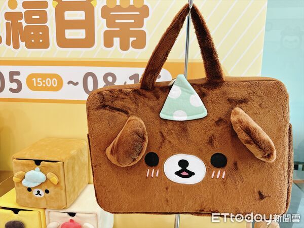 ▲▼7-ELEVEN 再度攜手日本人氣IP《Rilakkuma 拉拉熊》推出療癒周邊。（圖／記者林育綾攝）