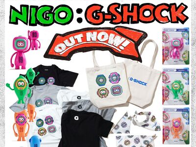 潮流教父NIGO聯名只要500元　G-SHOCK 爆款方巾開賣時間曝光