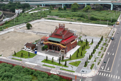 守護地方信仰見證新舊共融 塭仔圳後港慈惠堂旁公園啟用