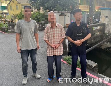 88歲翁迷途徘徊水溝旁！暖警耐心查訪護送返家　妻子淚謝