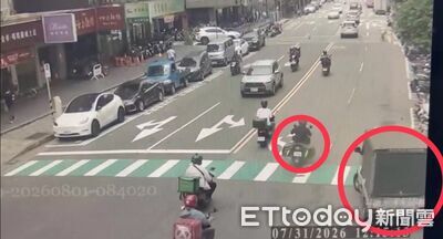 66歲小貨車司機超派！迴轉被按喇叭...秒催油門攔騎士爆衝突