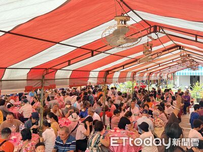 台南安平觀音亭慶觀音佛祖成道　席開278桌佛誕宴逾2000信眾祝壽祈福
