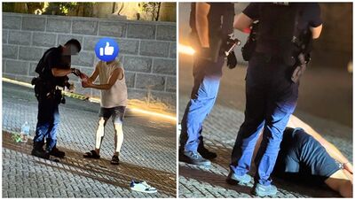 醉漢「半夜襲警」還要運將下跪！女星目擊驚嚇：女兒緊抓我的手