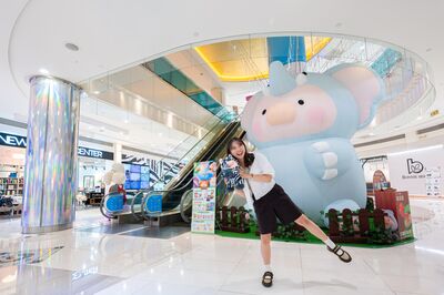 罐頭豬LuLu高雄打造「野生森林」 Monchhichi快閃台灣開賣限定棒球款