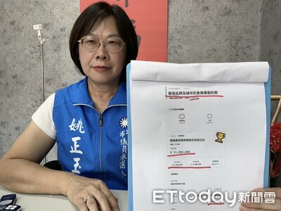 台南城市品牌花逾1830萬？　姚正玉追問：250萬之外的1580萬用在哪