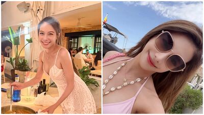 艾莉絲淡出演藝圈「46歲身材超猛」！比基尼解放上圍  轉身被看光蜜桃臀
