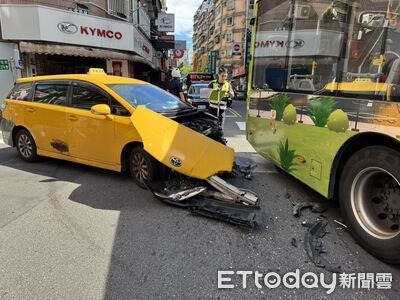 快訊/蘆洲小黃巷內衝出闖禍 猛撞主線公車釀司機受傷送醫