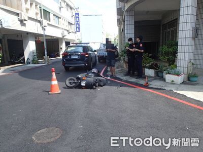 撞飛騎士害骨折！小鋼砲「想5秒鐘」倒車跑了　冷血肇逃畫面曝
